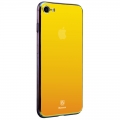 Чехол Baseus для iPhone SE 2020/8/7 Glass Stream Gold