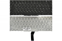 Клавиатура для ноутбука Apple MacBook Air 11" A1370 A1465 MC505 MC506 черная без рамки Г-образный Enter