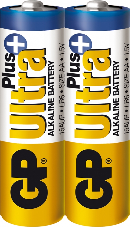 Батарейка GP Ultra Plus Alkaline LR6 АА 1.5V 2шт.