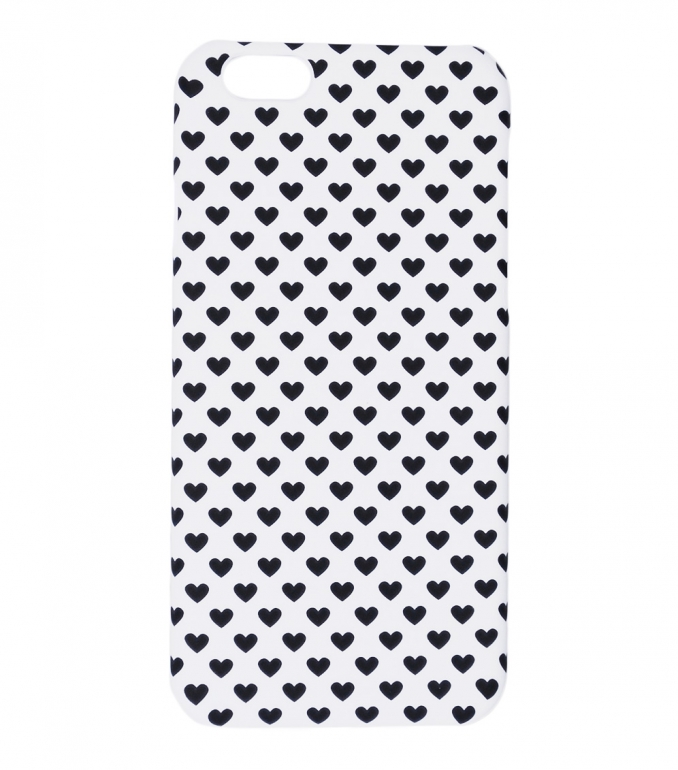 Чехол ARU для iPhone 6/6S Hearts Black