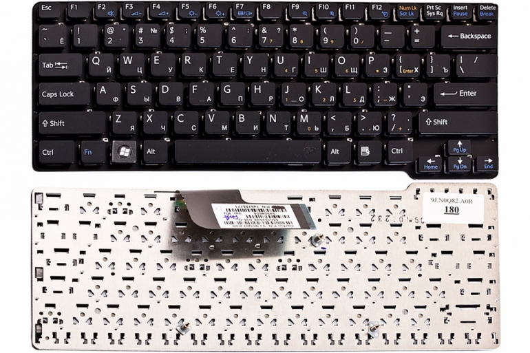 Клавиатура Sony VGN-CW Series черная