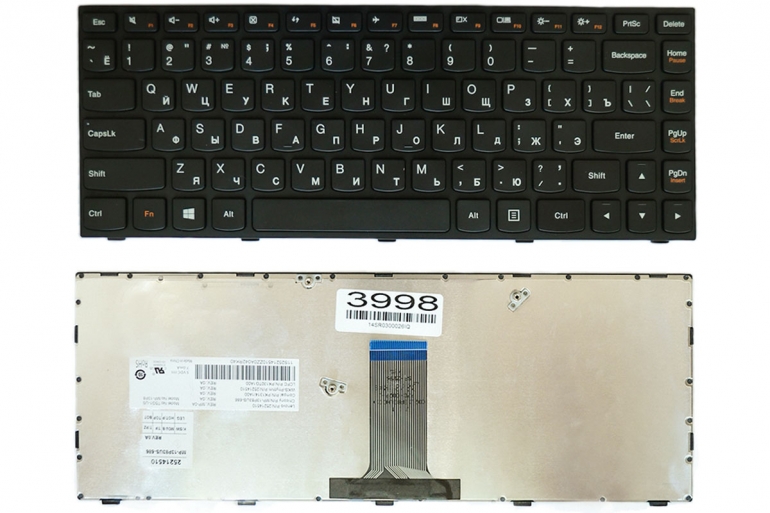 Оригинальная клавиатура Lenovo IdeaPad B40-30 B40-45 B40-80 G40-30 G40-45 G40-70 G40-80 N40-30 черная