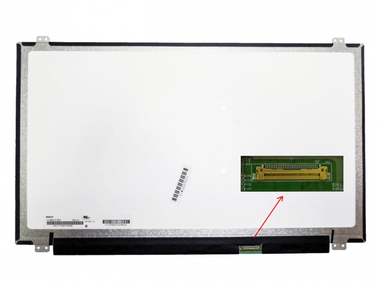 Дисплей 15.6" ChiMei Innolux N156BGE-EB2 (Slim LED,1366*768,30pin,Right,eDP)