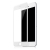 Защитное cтекло Buff для iPhone SE 2020, iPhone 7, iPhone 8, 4D, 0.3mm, 9H, белое