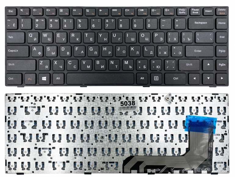 Клавиатура Lenovo Ideapad 100-14IBY черная