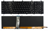Клавиатура для ноутбука MSI GE60 GE70 GT60 GT70 GT780 GT783 GX60 GX70 GX780 черная подсветка EU