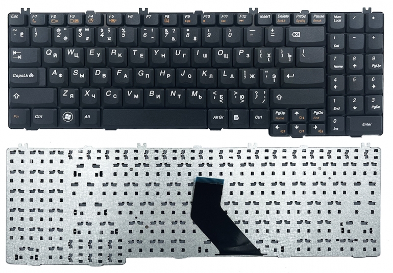Клавиатура Lenovo IdeaPad B550 B560 G550 G550A G550M G550S G555 V560 V565 черная