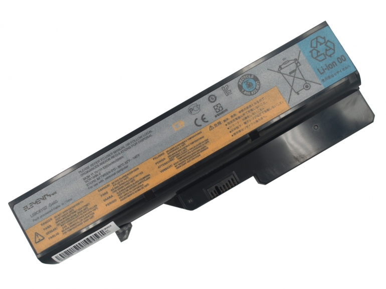 Батарея Elements MAX для Lenovo IdeaPad B470 B570 G460 G560 G570 V360 V470 V570 Z370 Z460 Z560 Z565 Z570 11.1V 5200mAh