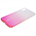 Чехол Baseus для iPhone X/Xs Glaze pink
