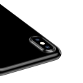 Чехол Baseus для iPhone Xs Max Simplicity Прозрачный Черный