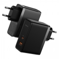 Мережевий зарядний пристрій Baseus GaN5 Pro 2 порти, USB + Type-C 100W Чорний