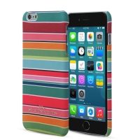 Чехол ARU для iPhone 6/6S Stripes Rainbow