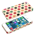 Чехол ARU для iPhone 5/5S/5SE Cutie Dots Coffee