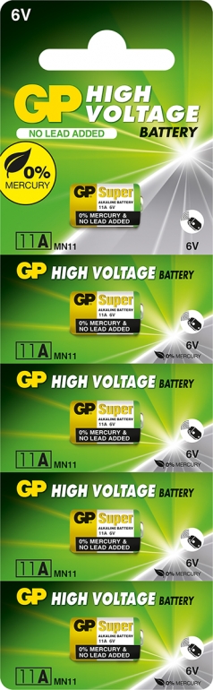 Батарейка GP Alkaline 11A 6V 1шт.