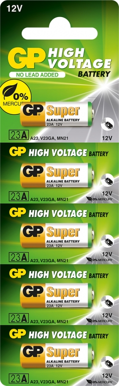 Батарейка GP Alkaline 23A 12V 1шт.