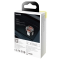 Автомобільний зарядний пристрій Baseus Magic Dual-USB QC 3.0 45W Чорний