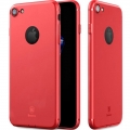 Чехол Baseus для iPhone 8/7 Simple Solid Red