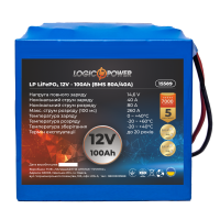 Аккумулятор LogicPower Lifepo4 12V-100 Ah (BMS 80А/40A)