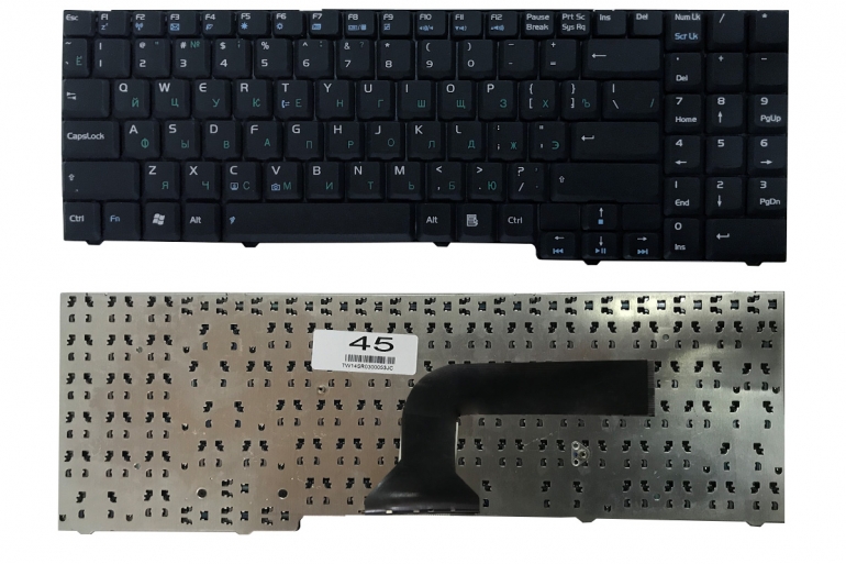 Клавиатура Asus M50 M50SA M50SV M50SR M50VC G50 G50V G70 G70S G70V M70 X55 X70 X71 черная