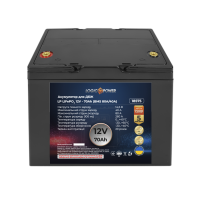 Аккумулятор LogicPower Lifepo4 12V-70Ah (BMS 80A/40А) пластик для ИБП