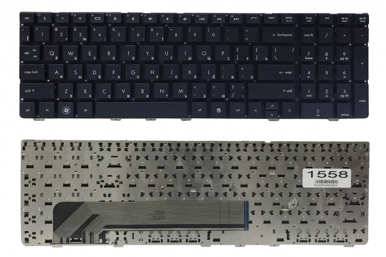 Клавиатура HP ProBook 4535S 4530S 4730S черная без рамки Прямой Enter