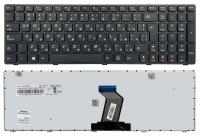 Оригинальная клавиатура Lenovo IdeaPad G580 G585 Z580 Z585 черная болгарская