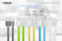 Кабель Vouni Vivan Lightning для iPhone/iPad/iPod, Green