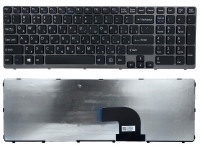 Оригінальна клавіатура Sony SVE15 SVE17 чорна/графіт