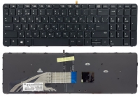 Оригинальная клавиатура HP ProBook 650 G2 655 G2 650 G3 655 G3 подсветка Pointstick черная