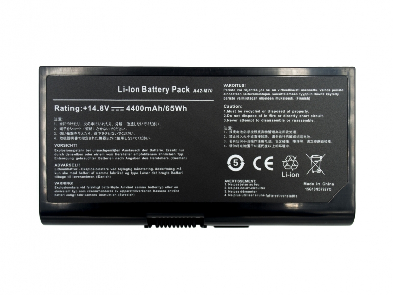 Батарея для ноутбука Asus F70 G71 G72 M70 N70 N90 X71 X72 X75 X90 14.8V 4400mAh