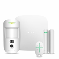 Комплект охоронної сигналізації Ajax StarterKit Cam Plus Білий