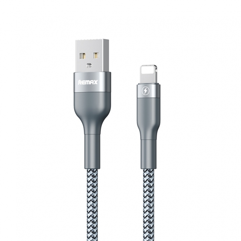 Кабель Remax Sury 2 USB 2.0 to Lightning 2.4A 1M Серый