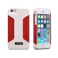 Чехол iCarer для iPhone 5/5S/5SE  Colorblock White/Red