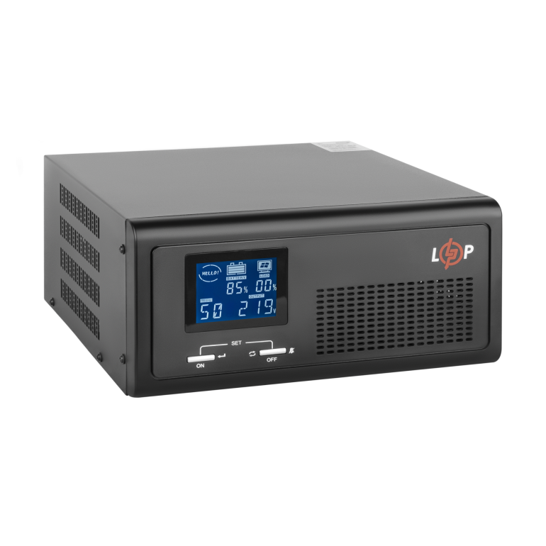 ИБП LogicPower 12V LPE-B-PSW-1000VA+ (600Вт) 1-30A с правильной синусоидой