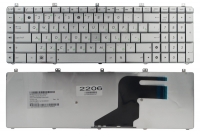 Клавиатура для ноутбука Asus N55 N75 Series серая