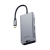 USB Hub Baseus Square Desk Type-C (PD 87W) to USB3.0*2 + HDMI + TF Card + SD Card + RJ45 Ethernet + Type-C PD Серый