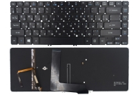 Клавиатура Acer Aspire Timeline Ultra M5-481G M5-481PT M5-481PTG M5-481T M5-481TG черная без рамки Прямой Enter подсветка