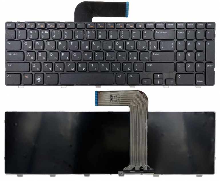 Клавіатура Dell Inspiron 15R N5110 M5110 чорна